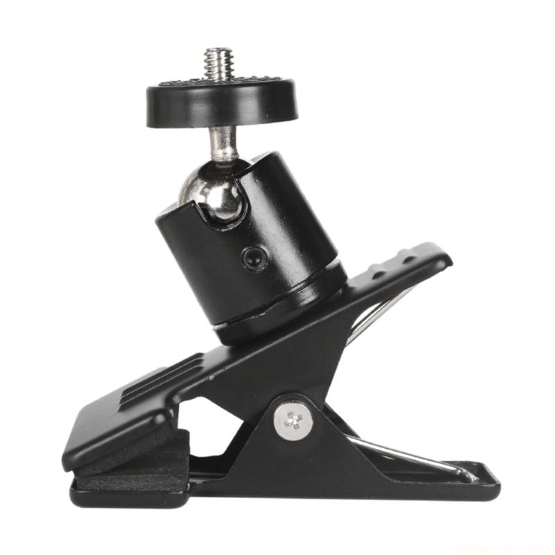 Photography Lighting Reference - M5TD 360 調整可能なカメラホルダークランプ、アウトドアスポーツや休暇の写真撮影用