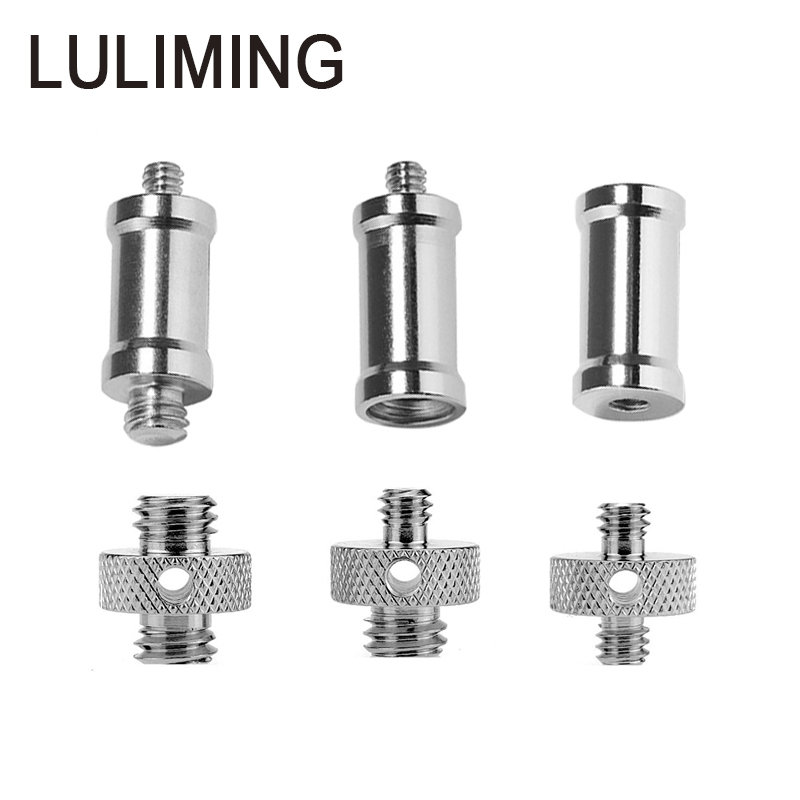 Photography Lighting Reference - 3/8 から 1/4 3/8 インチ写真撮影ライトブラケット変換ネジフラッシュブラケットアダプタースタジオ写真撮影アクセサリー