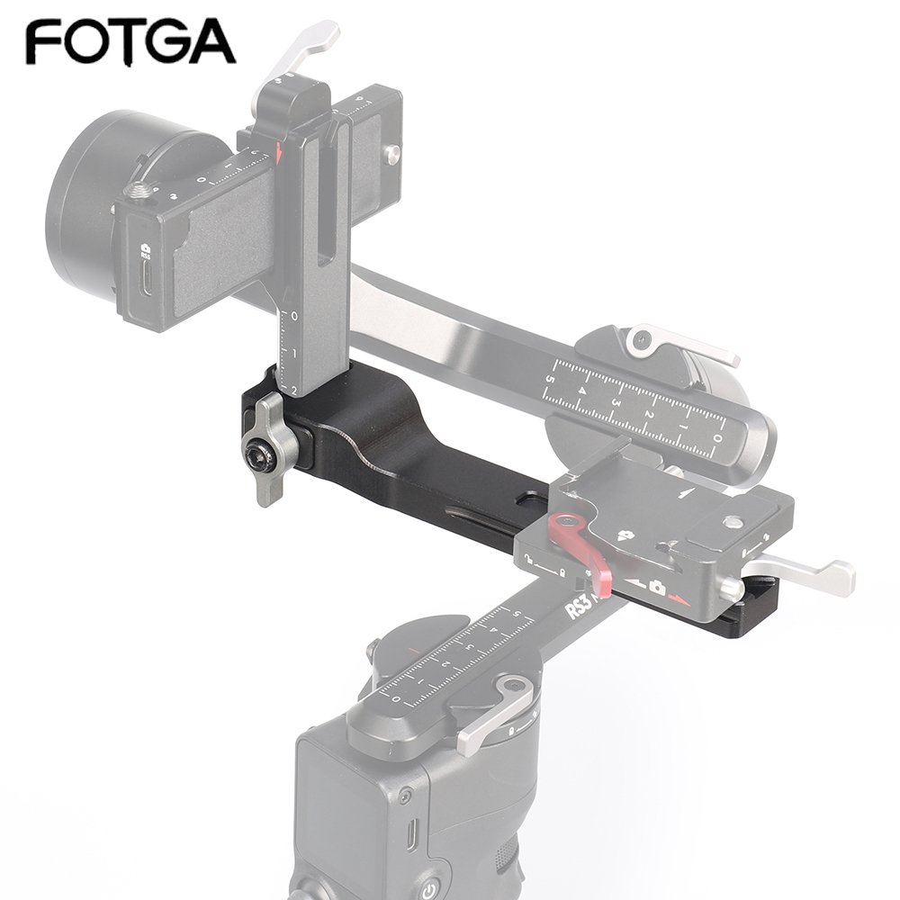 Photography And Videography Lighting - Fotga-dji ronin rs3用延長バー,ミニコールドシューマウント,1/4スレッドジンバルスタビライザー,ビデオライトスタンドのモニター