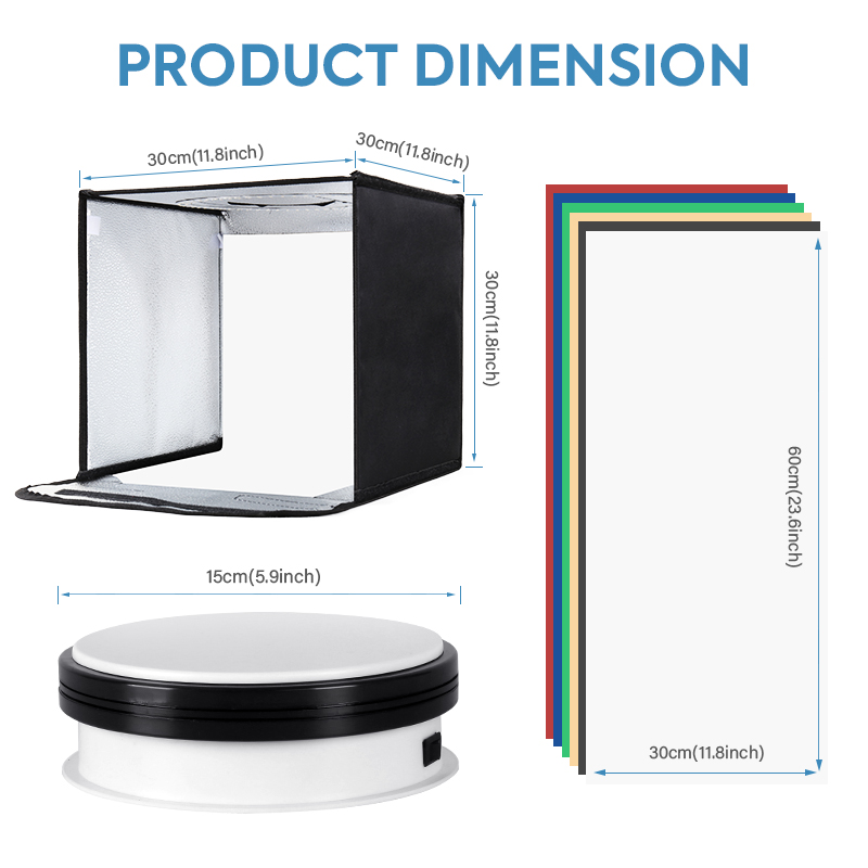 写真スタジオ用の調整可能なライトボックス,12x12,高品質 - Photography Lighting Tent のレビューと価格