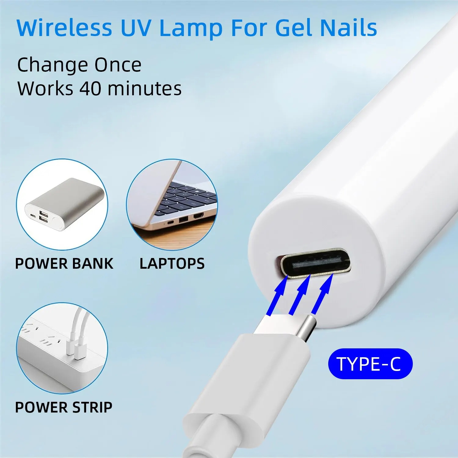 便利な充電式ネイルドライヤー UV LED ハンドヘルドラン - Photography Lighting Gel のレビューと価格