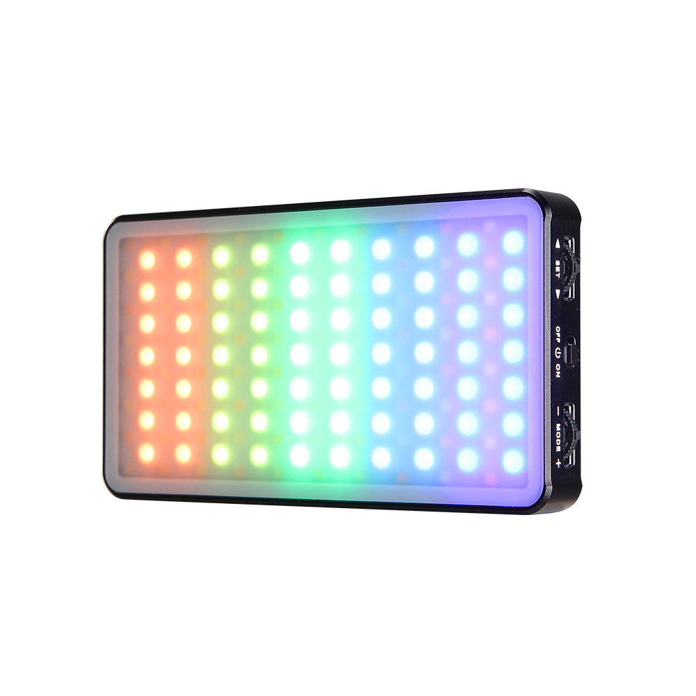 充電式RGB LEDポータブルビデオライト、DSLR用人工照 - Photography Artificial Lighting のレビューと価格