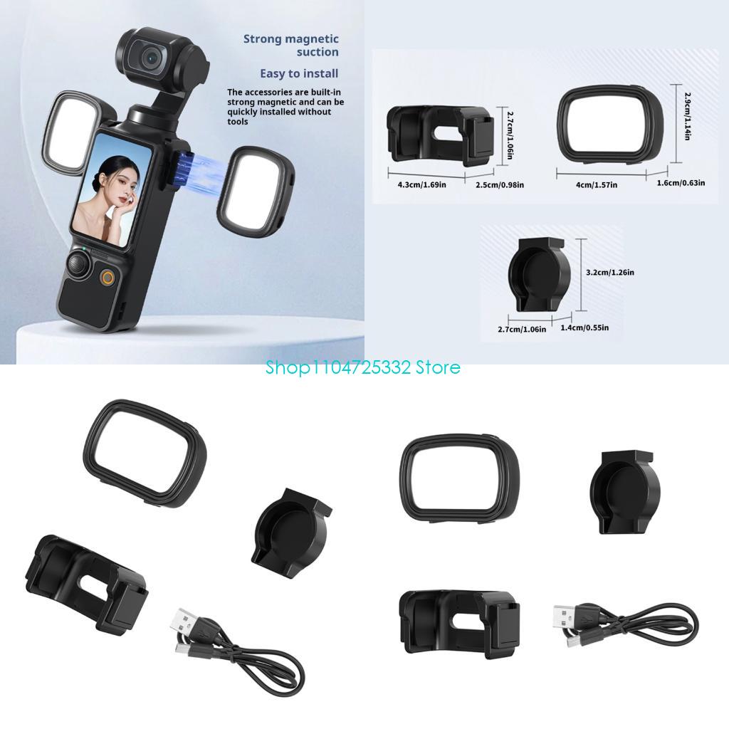 P5EA 磁気自撮りライト 3 カラーモード 3 輝度充電式 - Photography Lighting Reference のレビューと価格