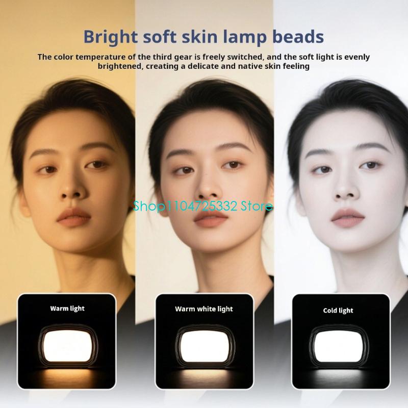 P5EA 磁気自撮りライト 3 カラーモード 3 輝度充電式 - Photography Lighting Reference のレビューと価格