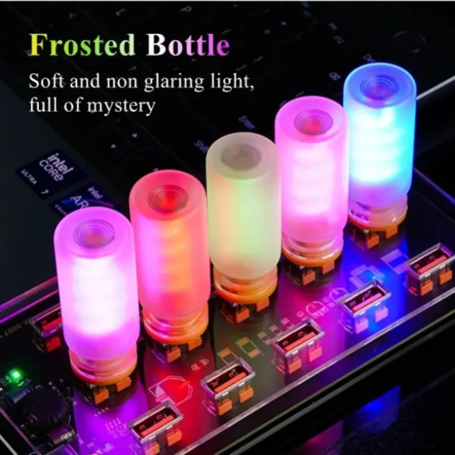 5V USB LEDフィラメントガラスブックライト 7色タッ - Photography Lighting Book のレビューと価格