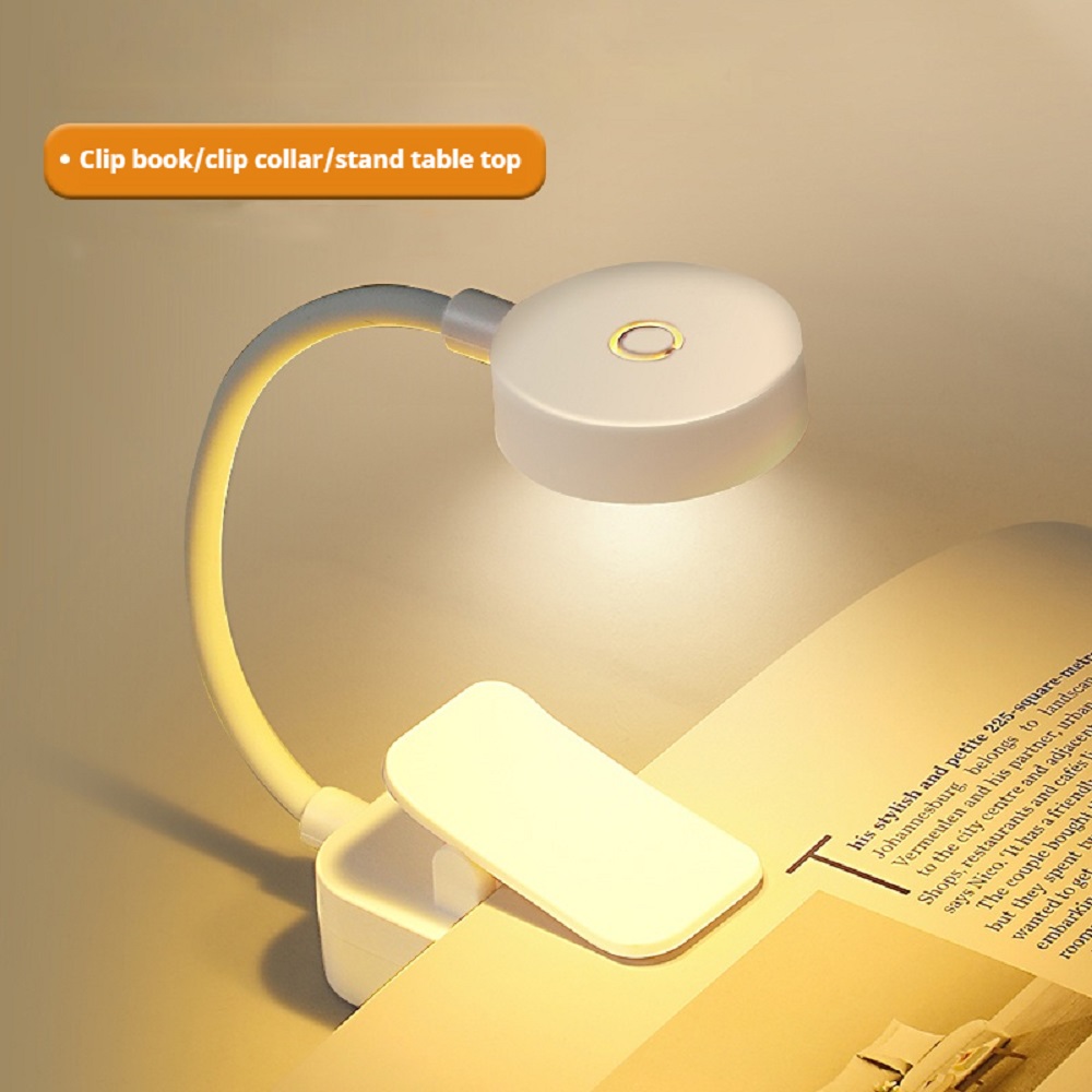 ミニクリップブックランプ LED テーブルランプ目の保護 3 - Photography Lighting Book のレビューと価格