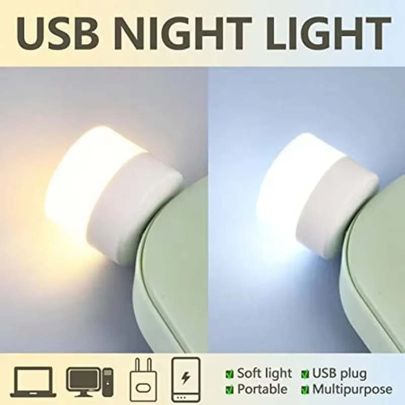 1/20個入り ミニUSBナイトライト 暖白色 目に優しい読 - Photography Lighting Book のレビューと価格
