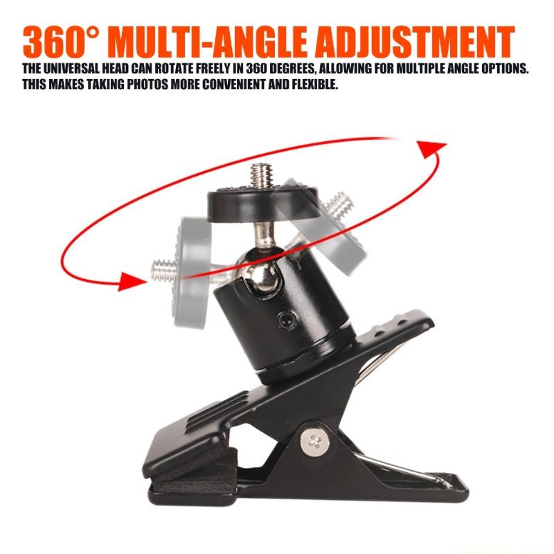M5TD 360 調整可能なカメラホルダークランプ、アウトド - Photography Lighting Reference のレビューと価格