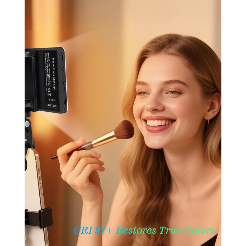 LEDポータブルクリップオン自撮りライト; ビデオ会議用照明 - Photography And Videography Lighting のレビューと価格