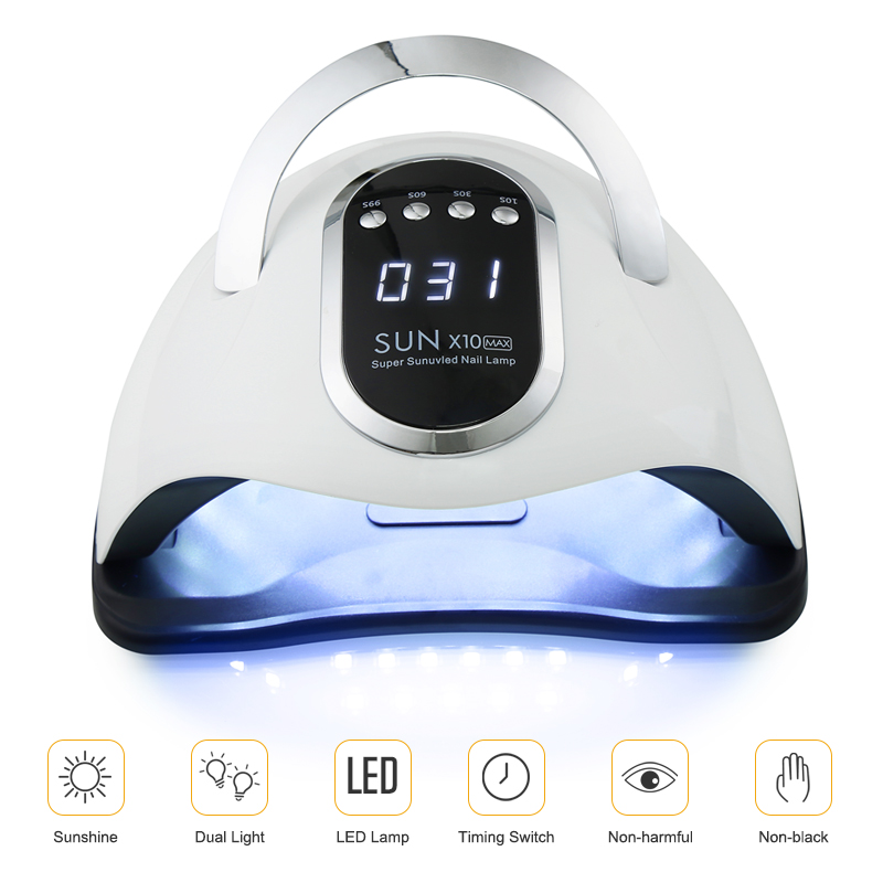 280W 太陽X10最大紫外線ledネイルドライヤー66le - Photography Lighting Gel のレビューと価格