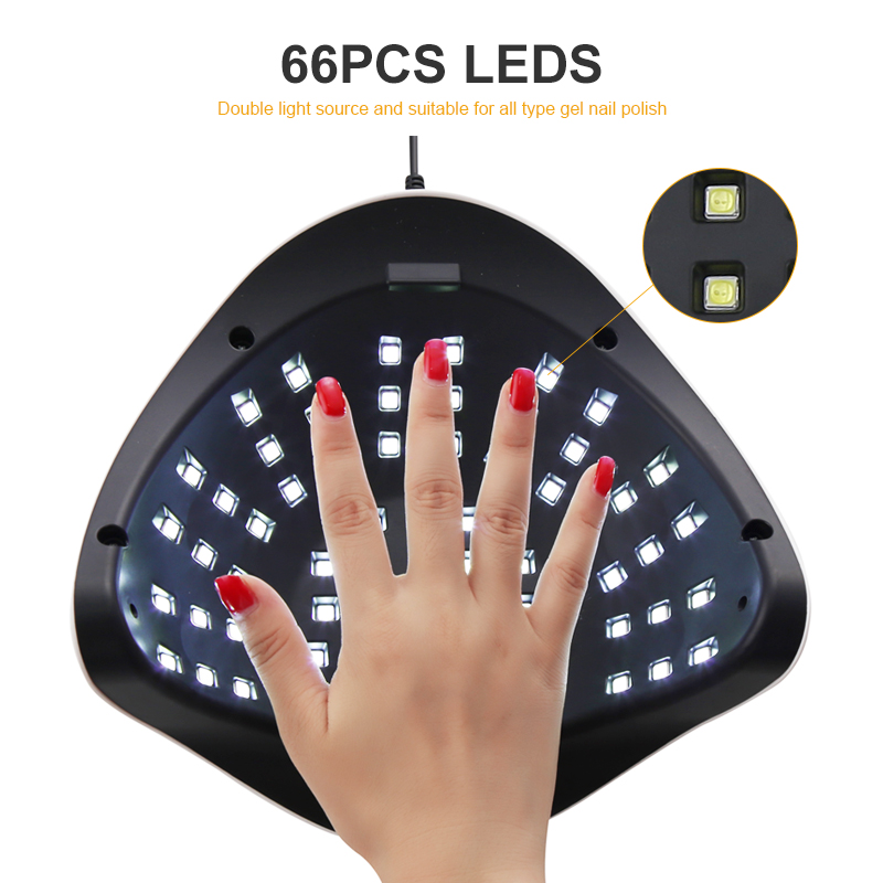 280W 太陽X10最大紫外線ledネイルドライヤー66le - Photography Lighting Gel のレビューと価格