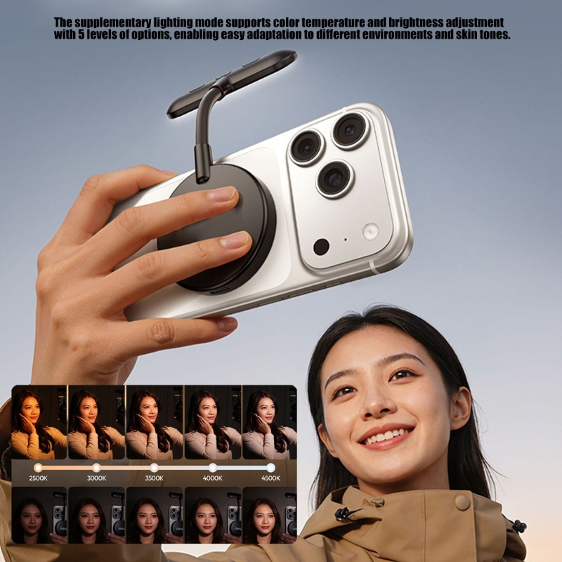 ポータブル ABS LED 磁気電話ランプブックライト夜の読 - Photography Lighting Book のレビューと価格