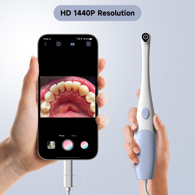 口腔内視鏡カメラ 1440P 写真&ビデオハンドヘルドビジュ - Photography And Videography Lighting のレビューと価格