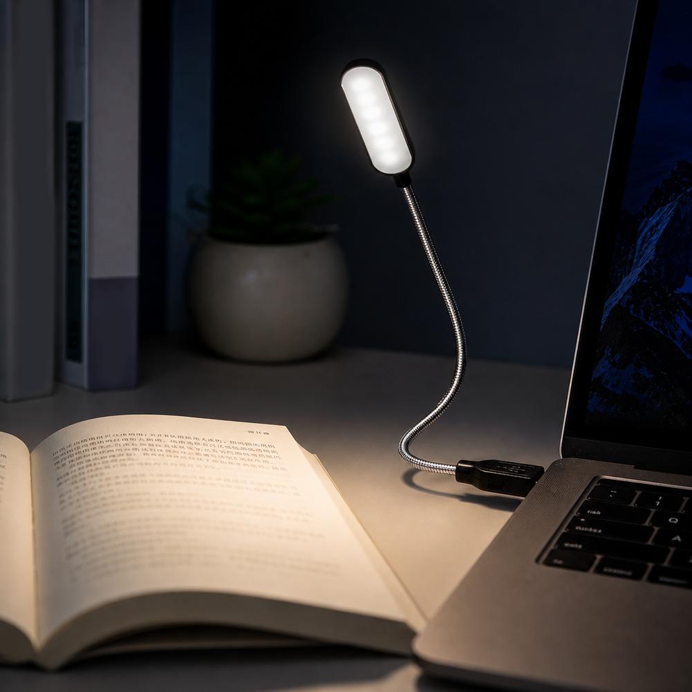 USB接続のLEDブックライト。6個のLEDを搭載し、柔軟な - Photography Lighting Book のレビューと価格