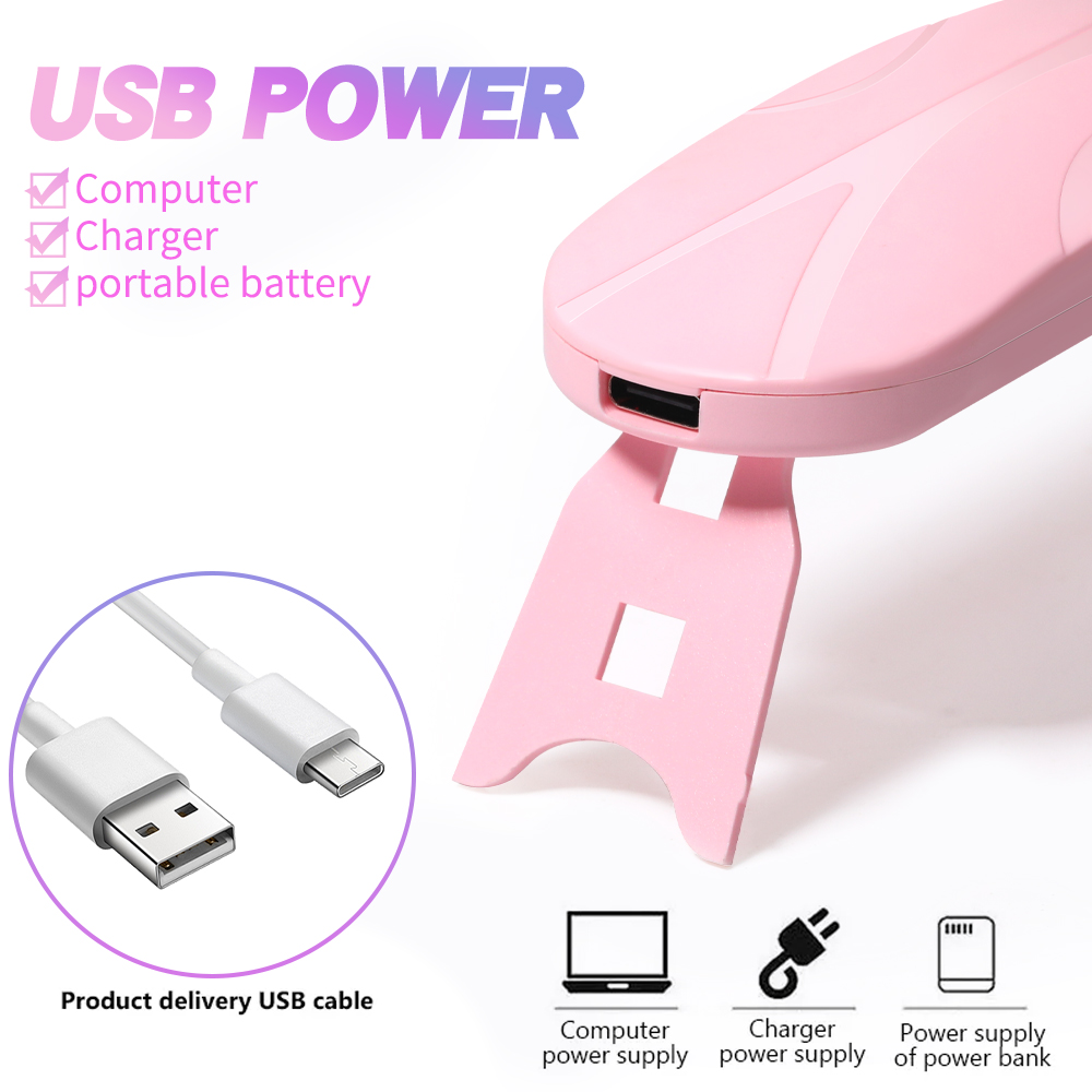 LULAA 折りたたみ式ミニ UV LED ネイルランプ ポ - Photography Lighting Gel のレビューと価格