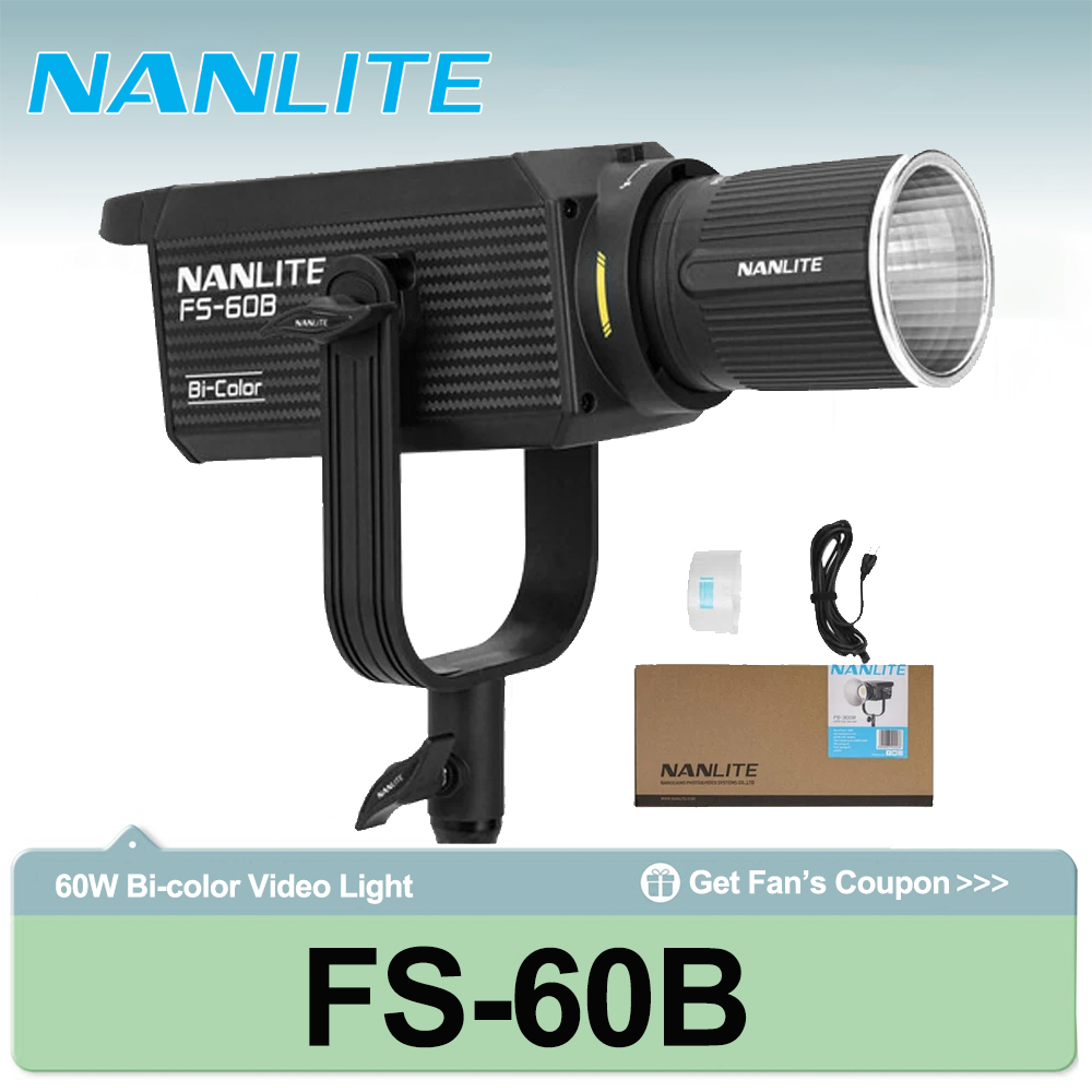 Nanlite FS-60B 70W バイカラースポットライ - Photography And Videography Lighting のレビューと価格