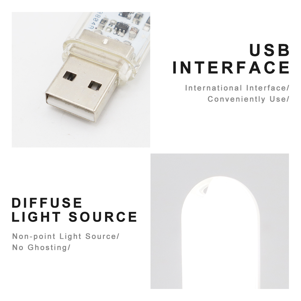 タッチスイッチ DC5V USB LED ミニブックライト  - Photography Lighting Book のレビューと価格