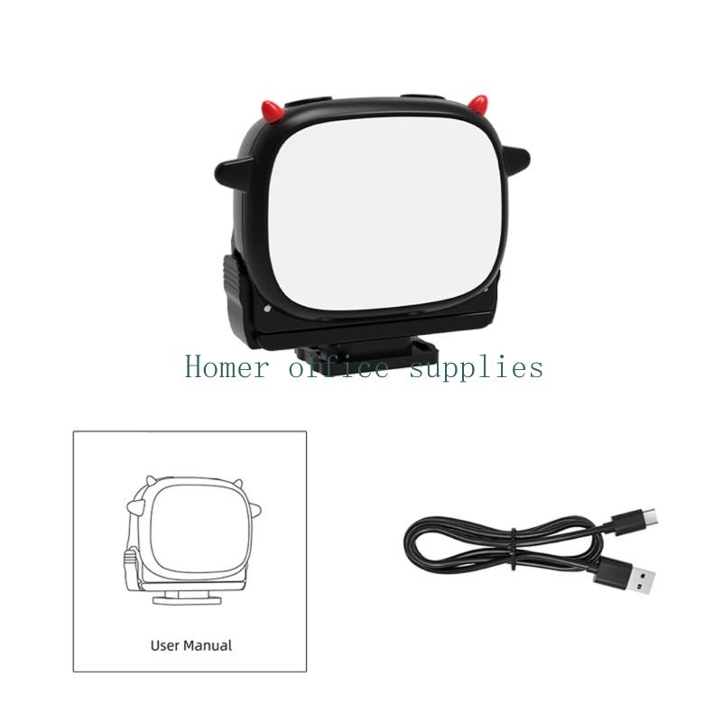 K43B ミニビデオライト LED ライト充電式調整可能なソ - Photography Lighting Reference のレビューと価格