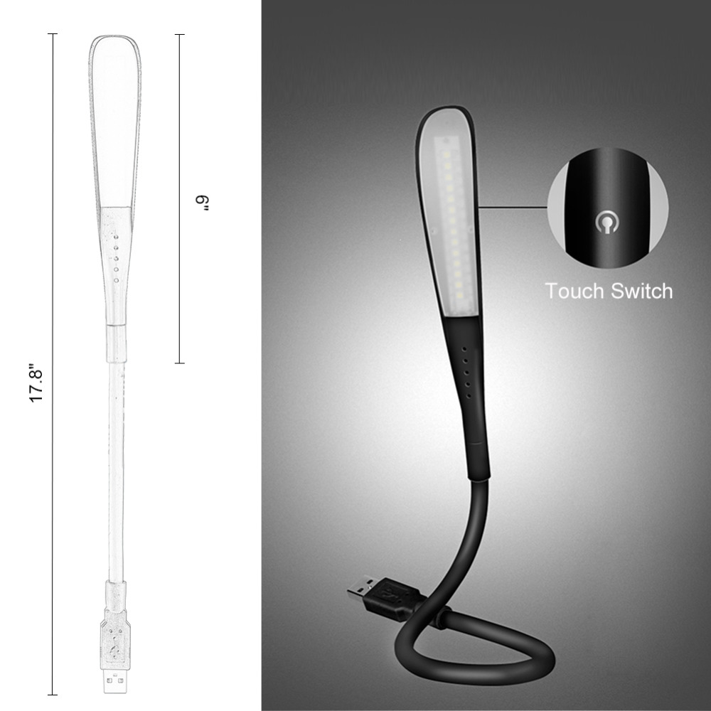 ミニポータブルLEDラップトップライト,タッチセンサー,調節 - Photography Lighting Book のレビューと価格