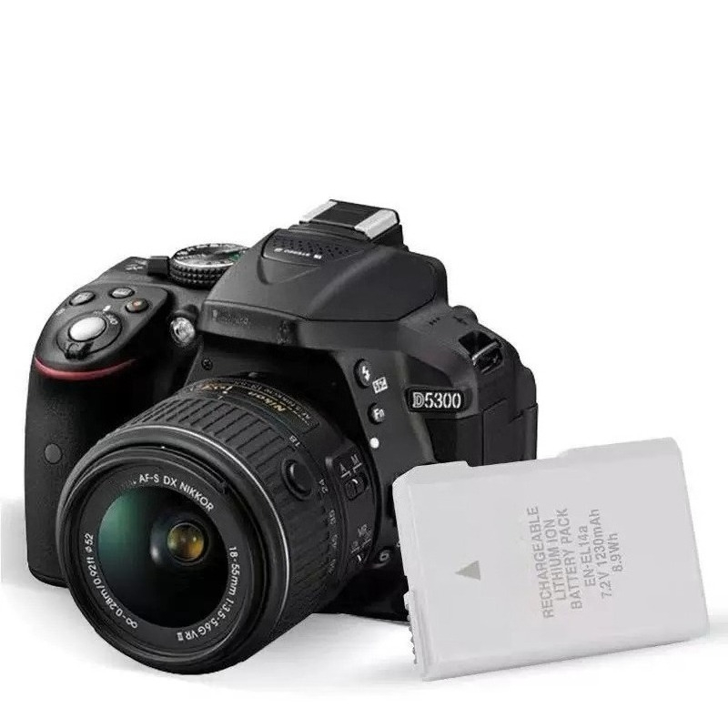 EN‑EL14A 1230mAh カメラバッテリー ニコン  - Nikon Camera D3500 のレビューと価格
