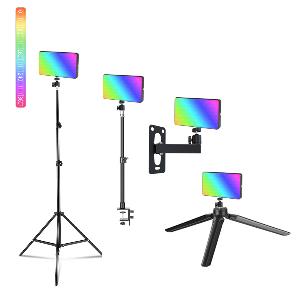SH-W140 RGB LEDビデオライト,調光可能なポケッ - Photography And Videography Lighting のレビューと価格