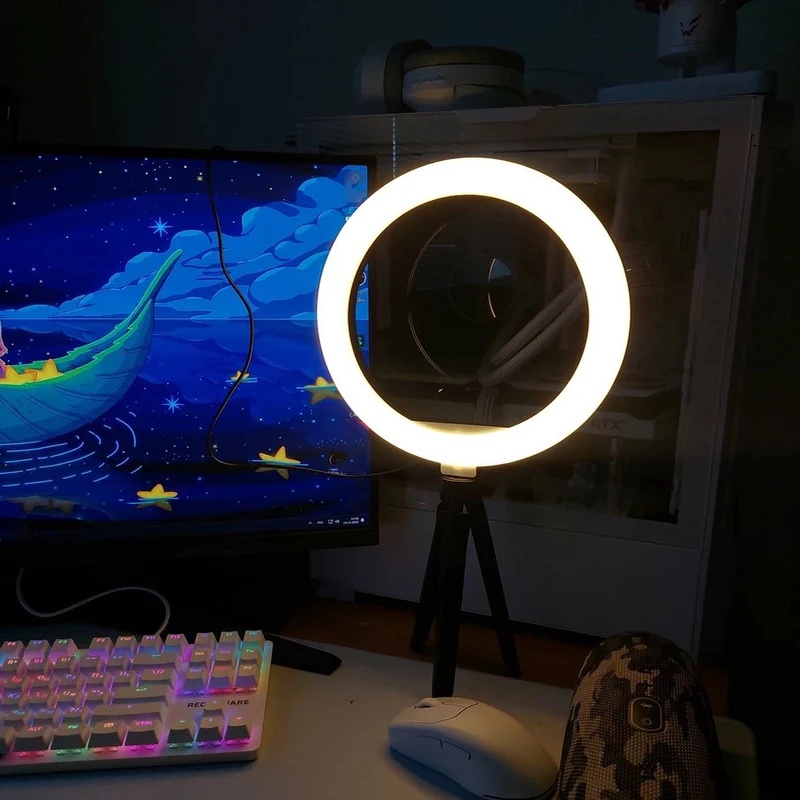 Desiontal 26cmリングライト（三脚付き）、写真・ - Photography And Videography Lighting のレビューと価格