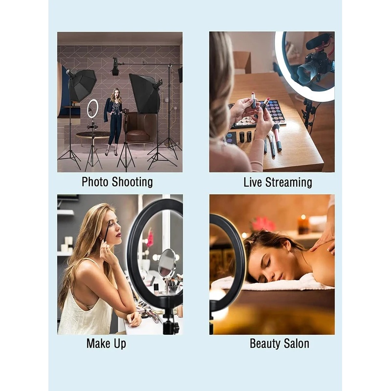 Desiontal 26cmリングライト（三脚付き）、写真・ - Photography And Videography Lighting のレビューと価格