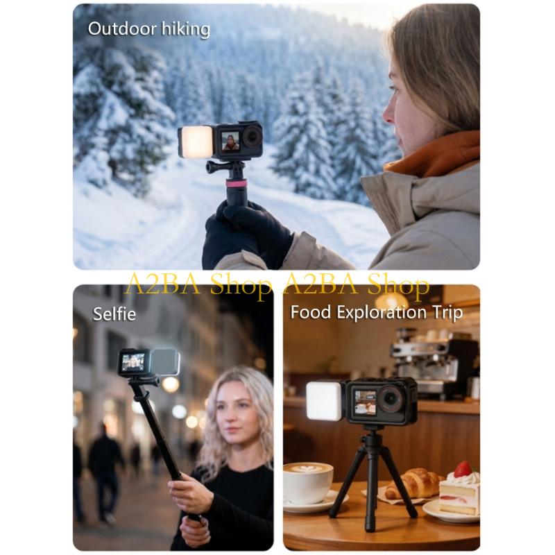 A2BA ポータブル LED ビデオライト タイプ C 充電 - Photography Lighting Reference のレビューと価格