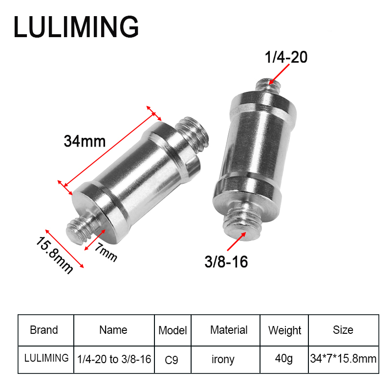 3/8 から 1/4 3/8 インチ写真撮影ライトブラケット - Photography Lighting Reference のレビューと価格