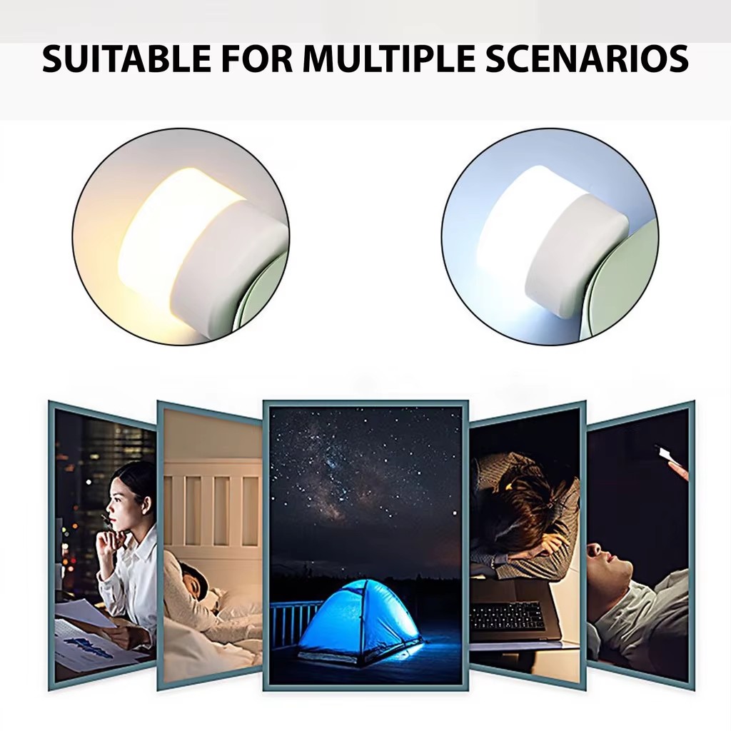 1/10個入り ミニUSB式 ナイトライト 暖色系の光で目に - Photography Lighting Book のレビューと価格