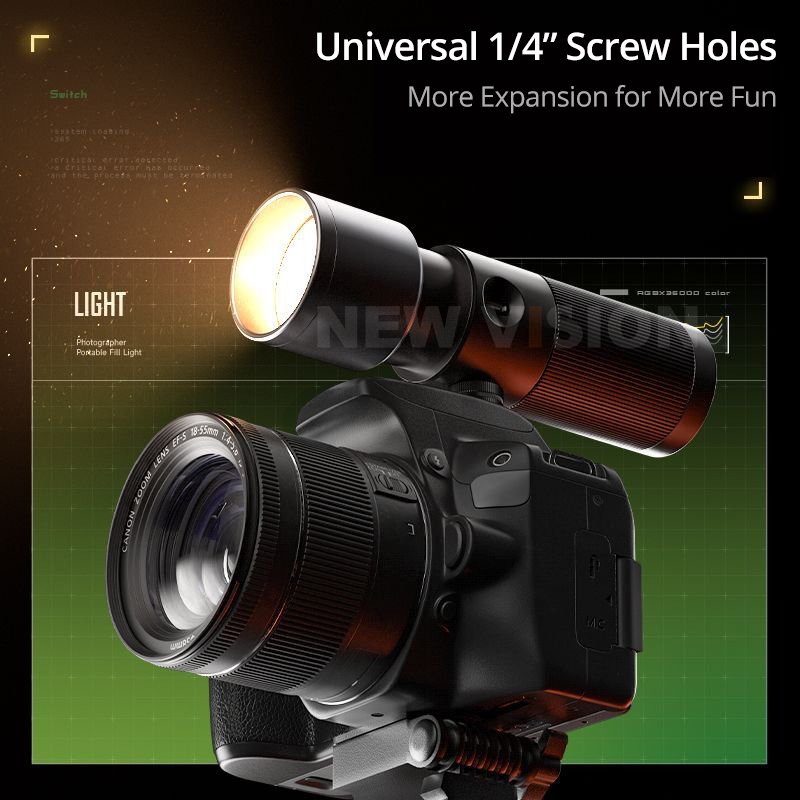 SIDANDE ビデオ撮影懐中電灯 ズーム可能な写真補助光  - Photography And Videography Lighting のレビューと価格