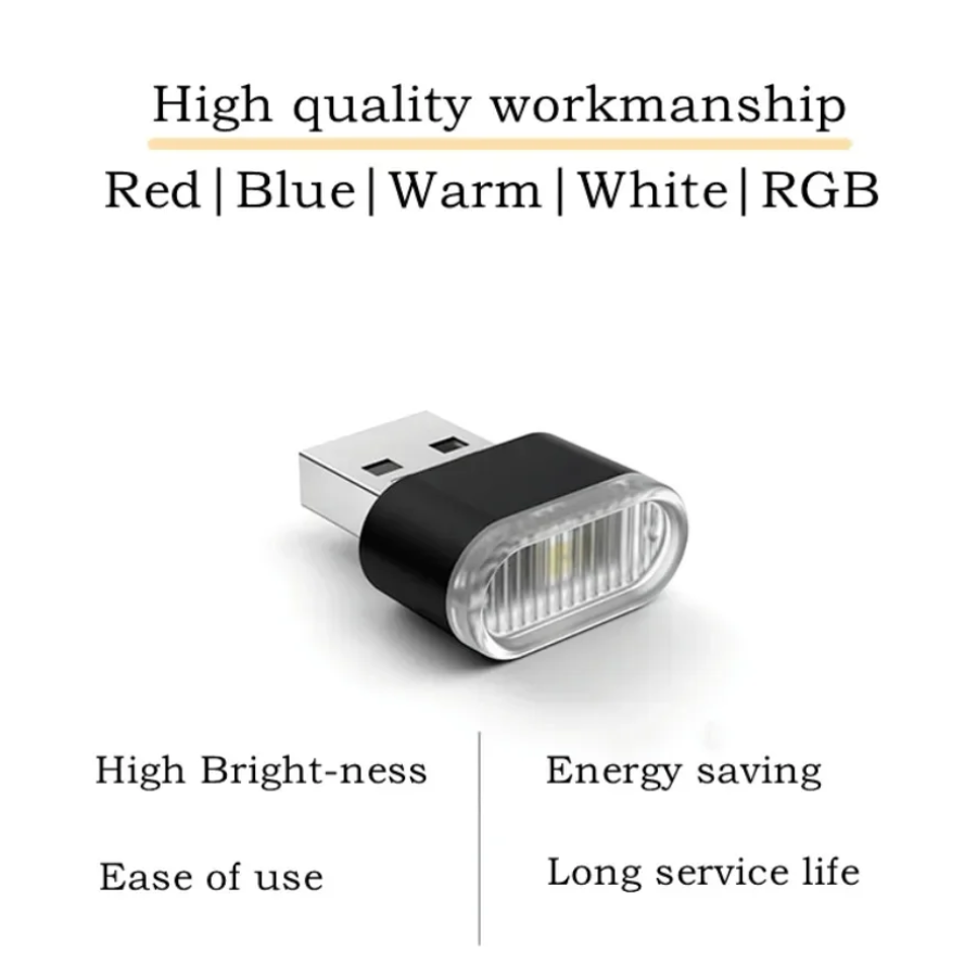 5個/パック ミニ5V USB LEDナイトライト ブックラ - Photography Lighting Book のレビューと価格