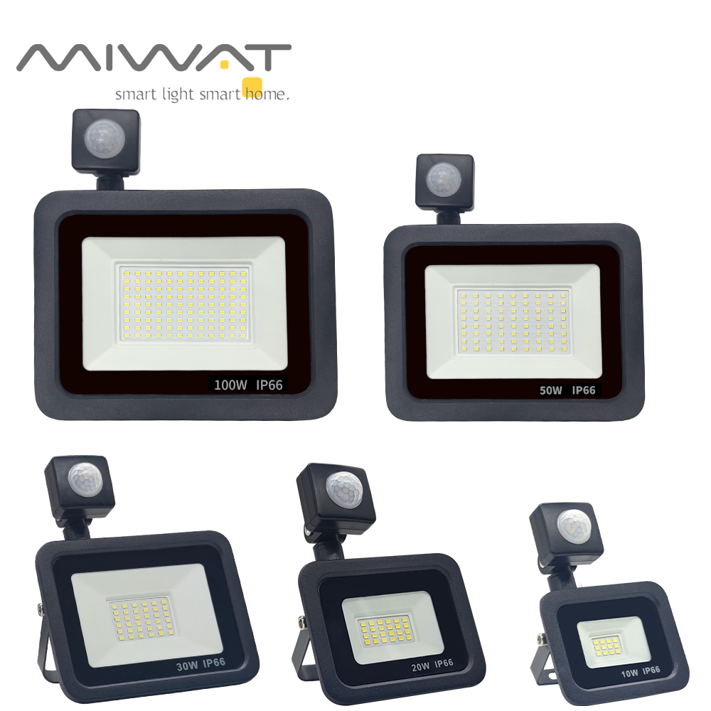 PIR モーションセンサー LED フラッドライト屋外防水ス - Photography Lighting Uk のレビューと価格