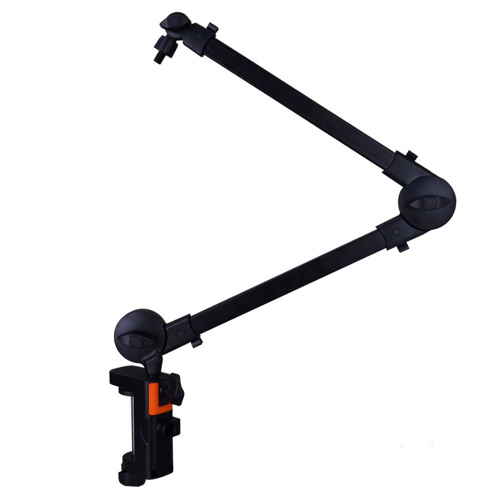 プロフェッショナルグレード360 °   回転式マイクブーム - Boom Arm Stand のレビューと価格