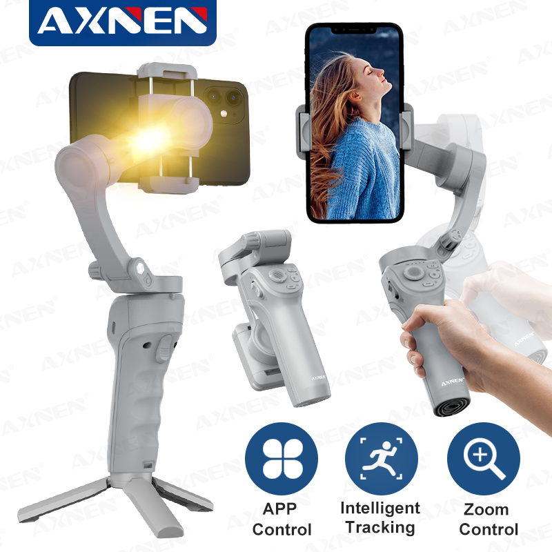 スマートフォン用ハンドヘルド3軸ジンバルスタビライザー、iP - Photography And Videography Lighting のレビューと価格
