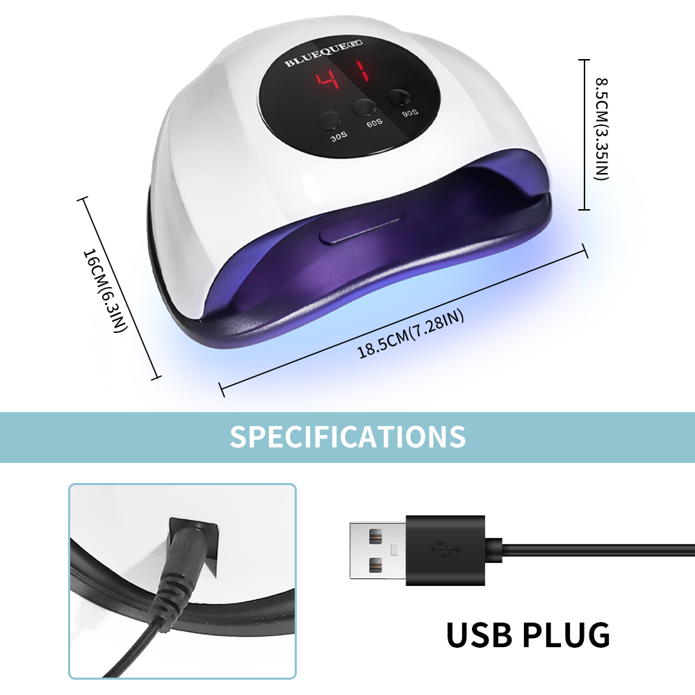 24個のUV LEDネイル乾燥ランプ、プロ用ネイルジェルポリ - Photography Lighting Gel のレビューと価格