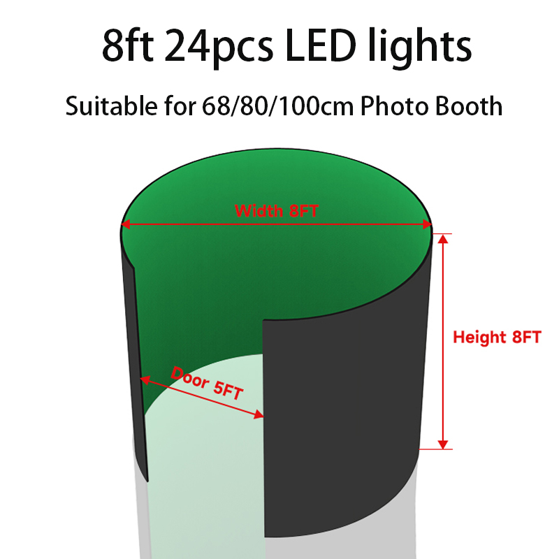 360フォトブースエンクロージャー、無料カスタムロゴ背景幕テ - Photography Lighting Tent のレビューと価格