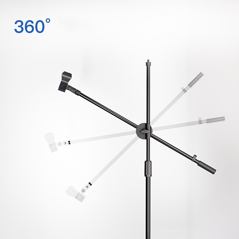 回転マイクスタンド,3/8ネジ付きアーム,電話ホルダー,延長 - Boom Arm Stand のレビューと価格