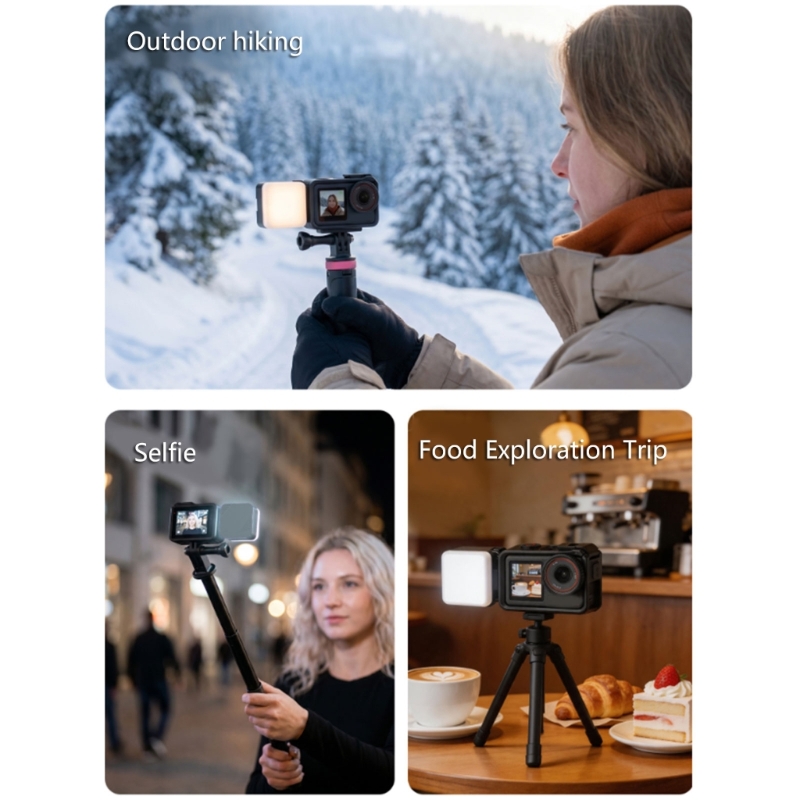 LED ビデオライト カメラライト 3000K-7000K  - Photography Lighting Reference のレビューと価格