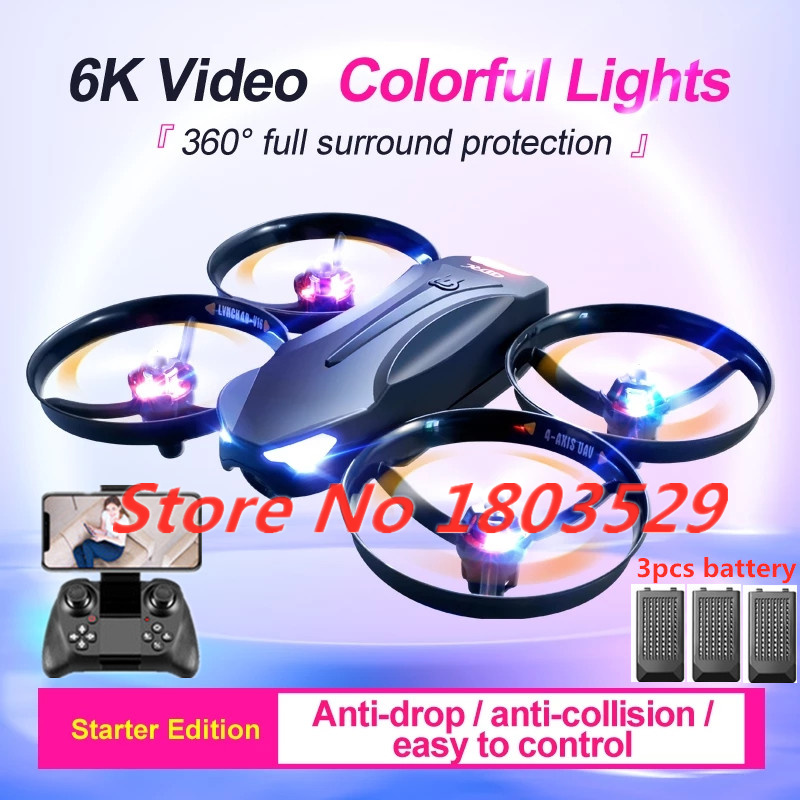 新型折りたたみ式ドローン空撮機、6Kデュアルカメラ搭載、大人 - Lighting In Photography For Beginners のレビューと価格
